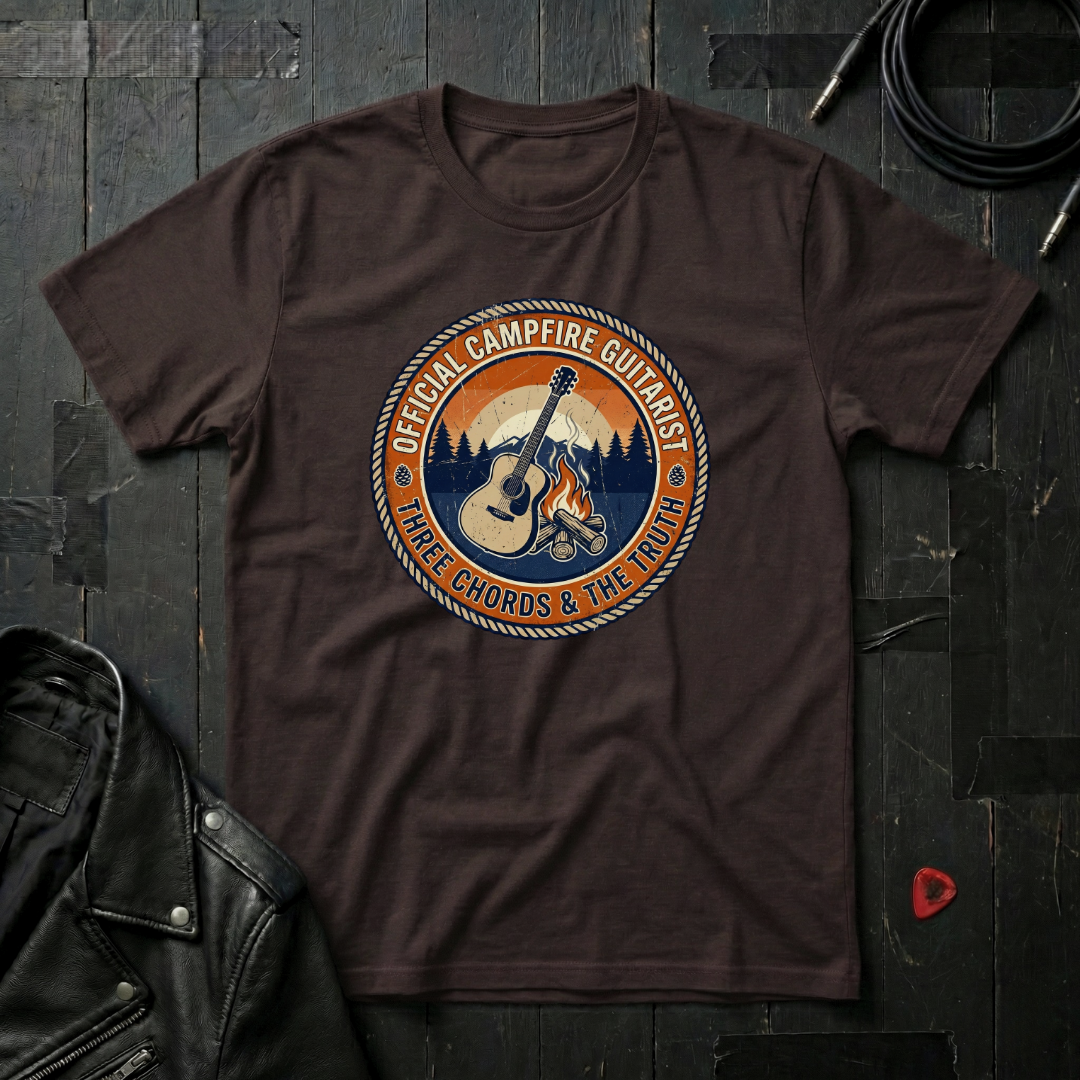 Official Campfire Guitarist T-Shirt