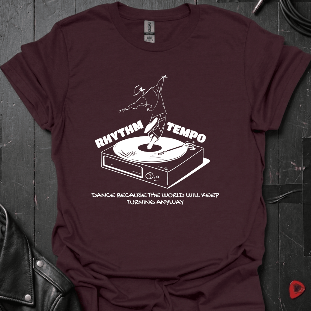 Rhythm & Tempo T-Shirt - Dark Chocolate - T-Shirt
