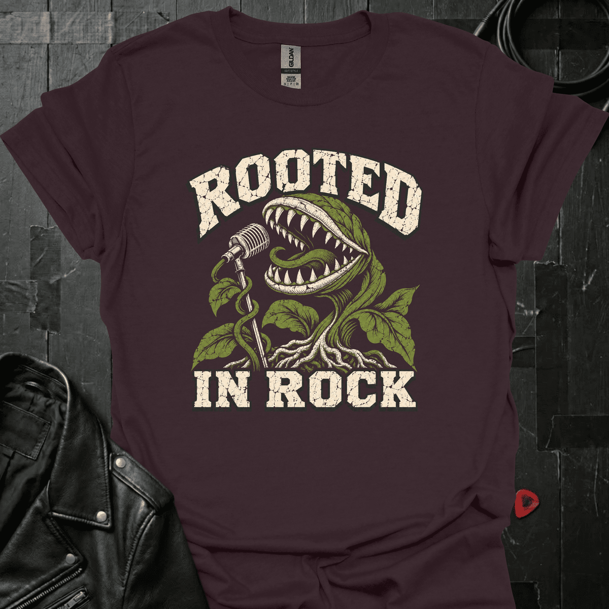 Rooted In Rock T-Shirt - S - T-Shirt