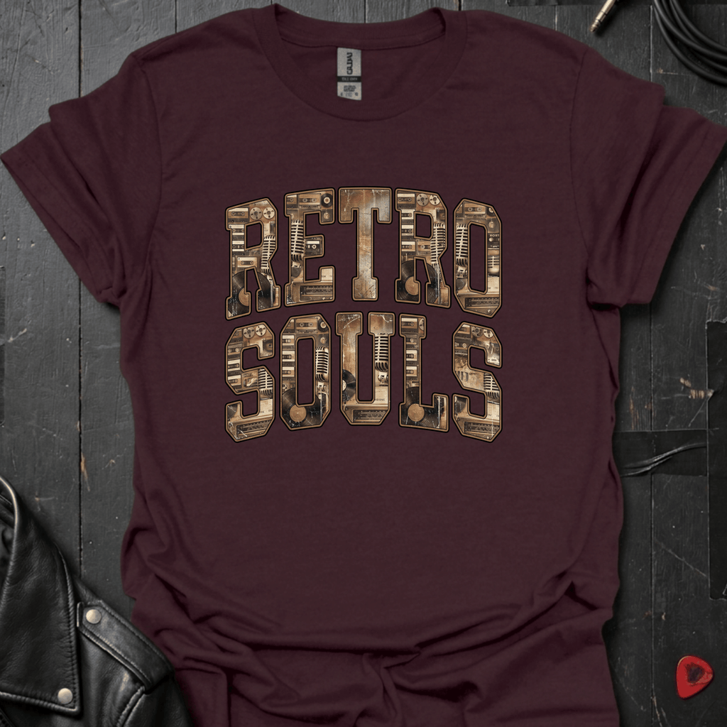 Retro Souls T-Shirt - Dark Chocolate - T-Shirt
