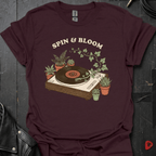 Spin & Bloom T-Shirt - Dark Chocolate - T-Shirt
