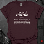 Record Collector Definition T-Shirt - Dark Chocolate - T-Shirt
