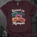 Raised On Mixtapes T-Shirt - Dark Chocolate - T-Shirt