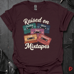 Raised On Mixtapes T-Shirt - Dark Chocolate - T-Shirt