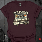 Old School Music T-Shirt - Dark Chocolate - T-Shirt