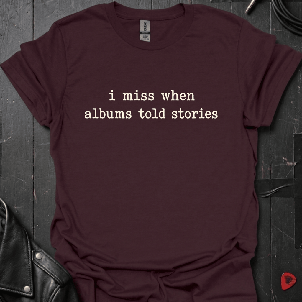 Albums Told Stories T-Shirt - Dark Chocolate - T-Shirt