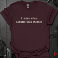 Albums Told Stories T-Shirt - Dark Chocolate - T-Shirt