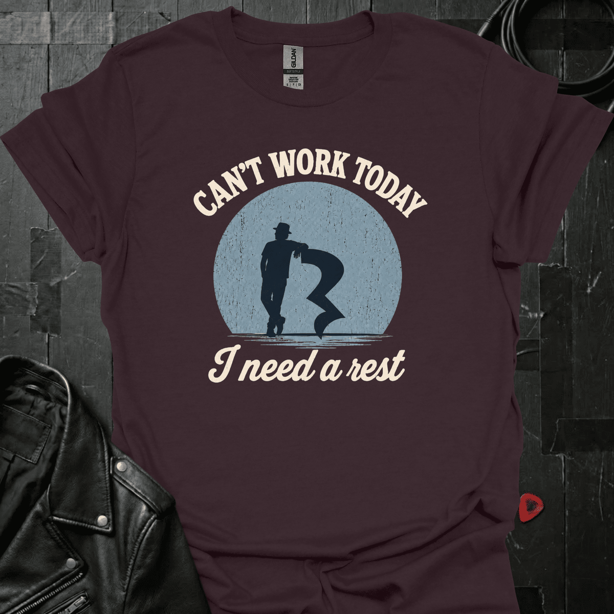 I Need A Rest T-Shirt - Dark Chocolate - T-Shirt