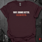 Vinyl Sounds Better T-Shirt - Dark Chocolate - T-Shirt