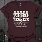 Zero Regrets Review T-Shirt - Dark Chocolate - T-Shirt