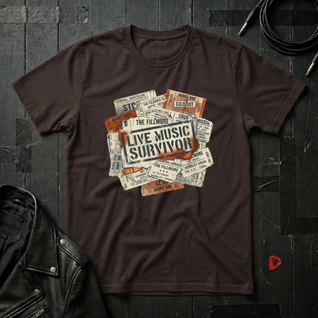 Live Music Survivor T-Shirt