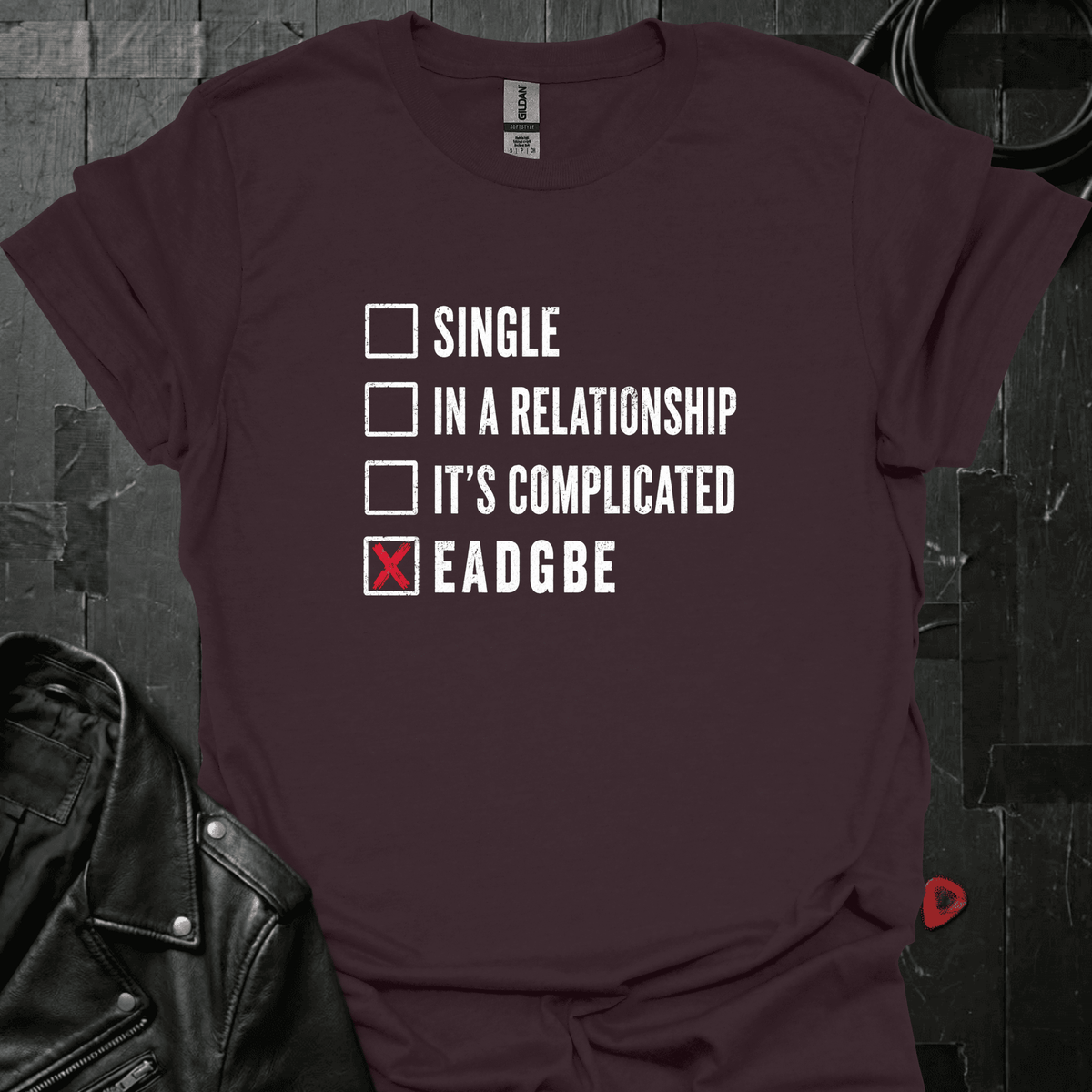 Relationship Status T-Shirt - Dark Chocolate - T-Shirt