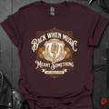 Music Meant Something T-Shirt - Dark Chocolate - T-Shirt
