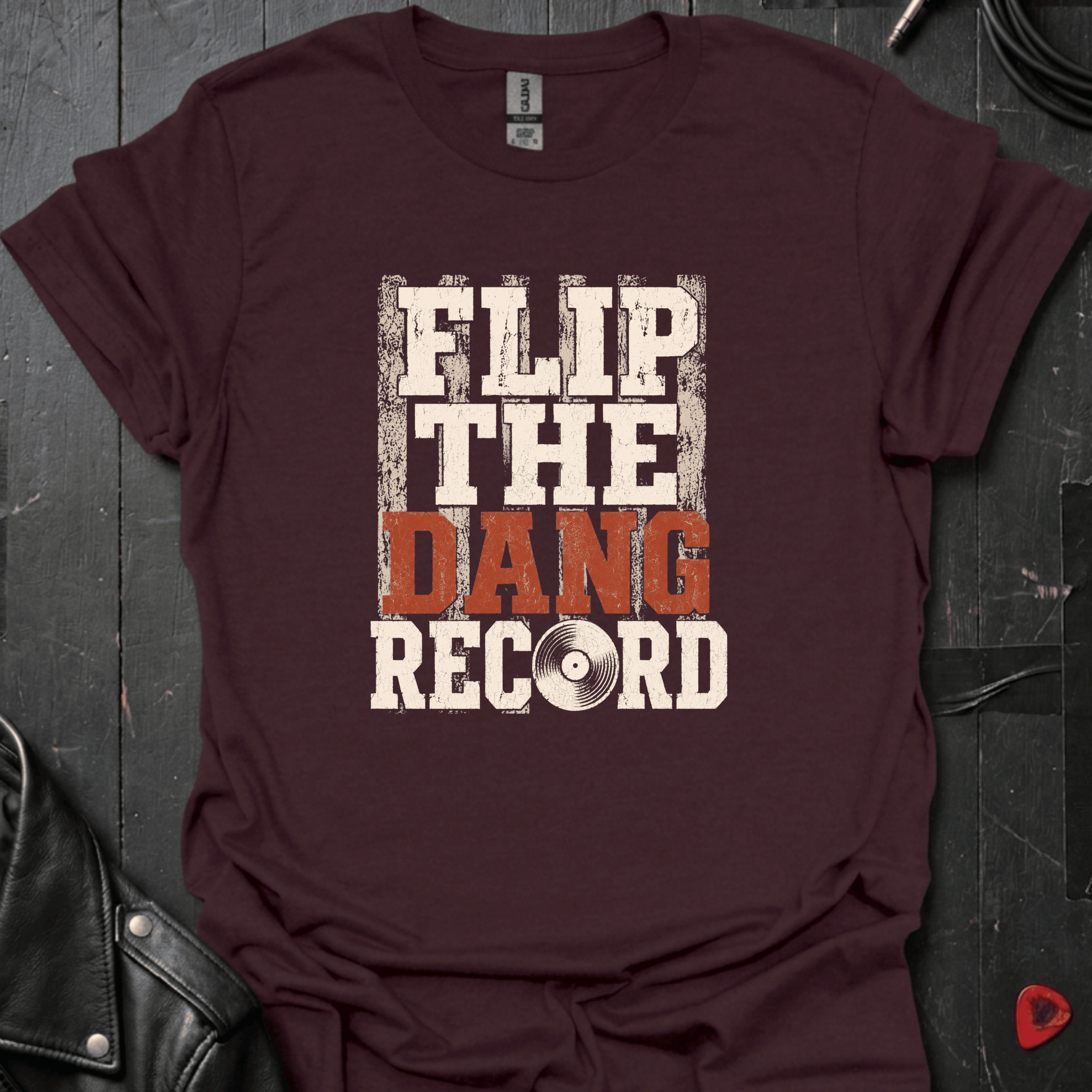 Flip The Dang Record T-Shirt