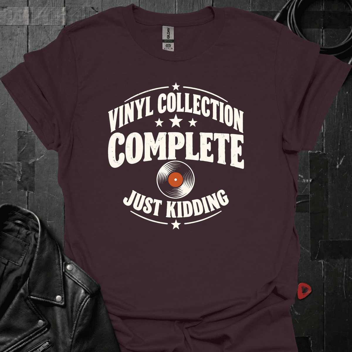 Vinyl Collection Complete T-Shirt - Dark Chocolate - T-Shirt