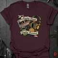 Digital Burnout T-Shirt - Dark Chocolate - T-Shirt