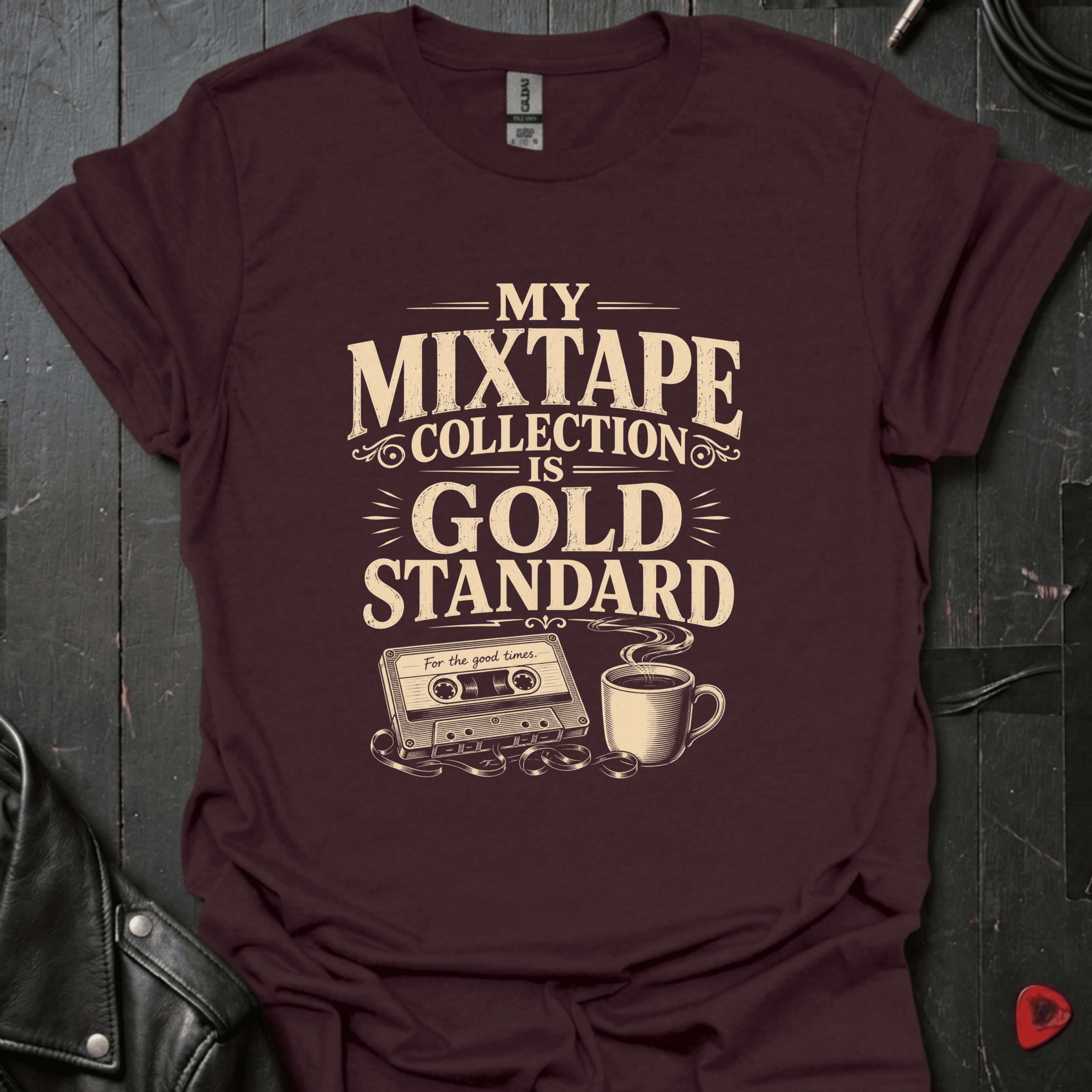 My Mixtape Collection T-Shirt - Dark Chocolate - T-Shirt