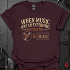 Music Was An Experience T-Shirt - Dark Chocolate - T-Shirt