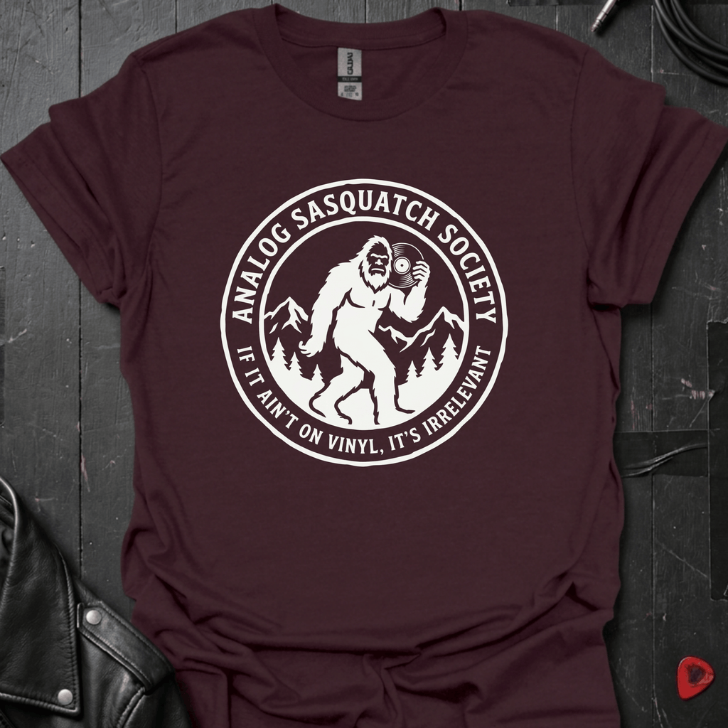 Analog Sasquatch Society T-Shirt