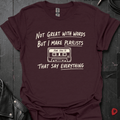 I Make Playlists T-Shirt - Dark Chocolate - T-Shirt