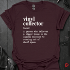 Vinyl Collector Definition T-Shirt - Dark Chocolate - T-Shirt