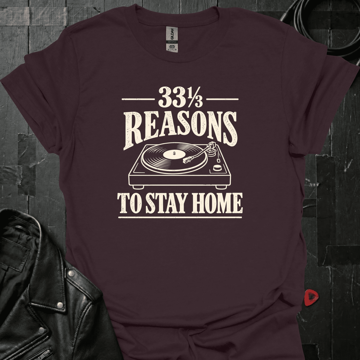 33.3 Reasons T-Shirt - Dark Chocolate - T-Shirt