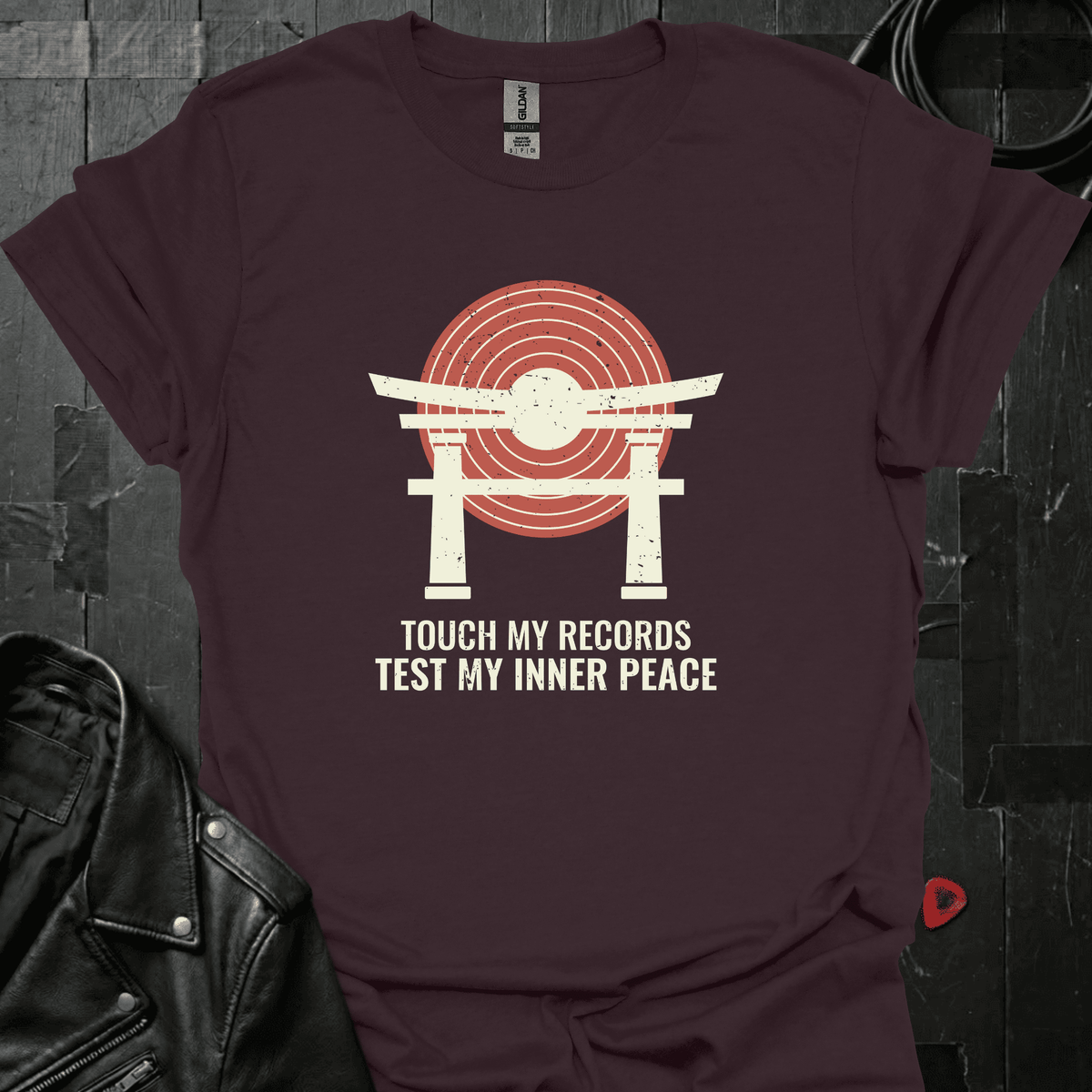 Touch My Records T-Shirt - S - T-Shirt