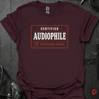 Certified Audiophile T-Shirt | Reference Grade Music Tee - Dark Chocolate - T-Shirt