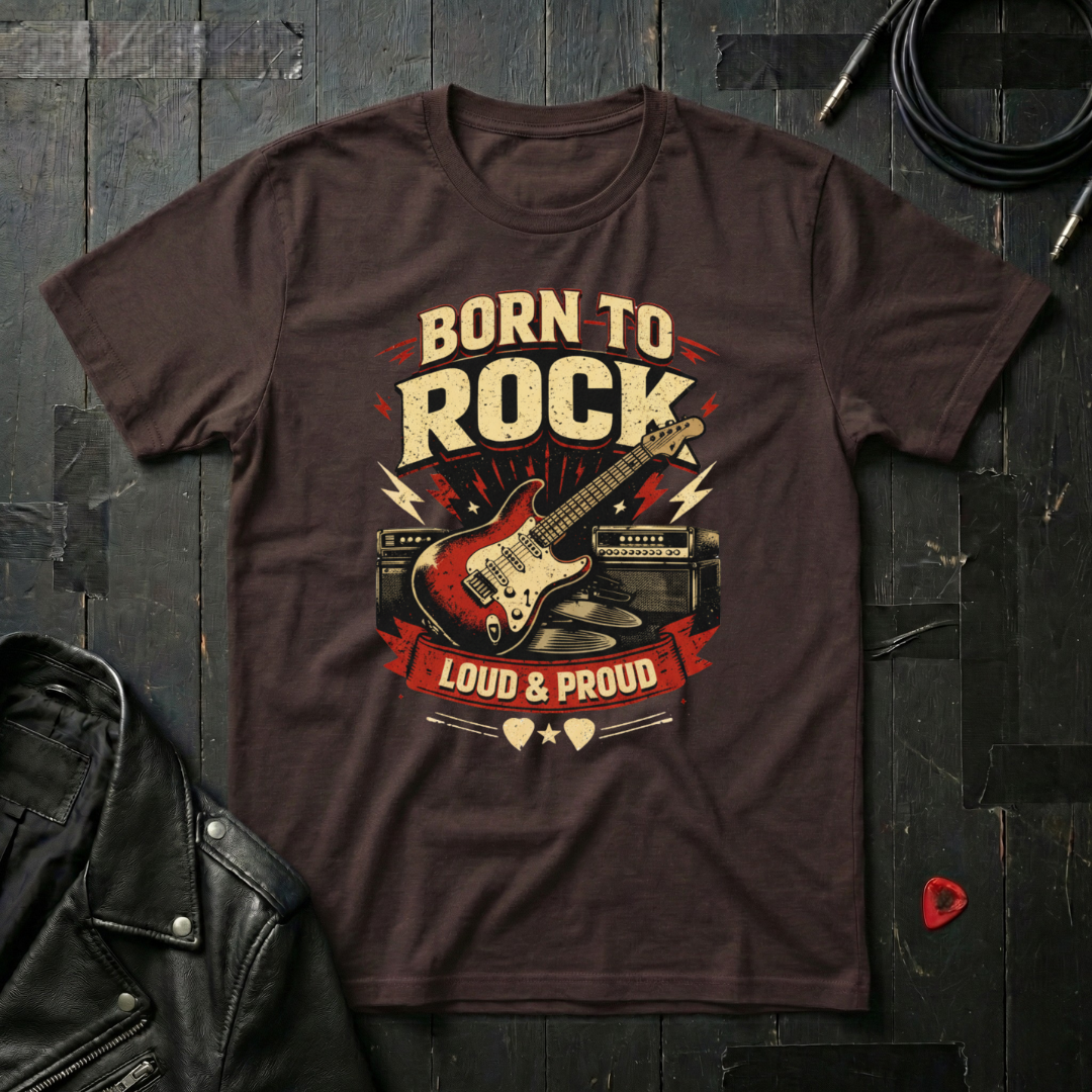 Born To Rock Loud & Proud T-Shirt