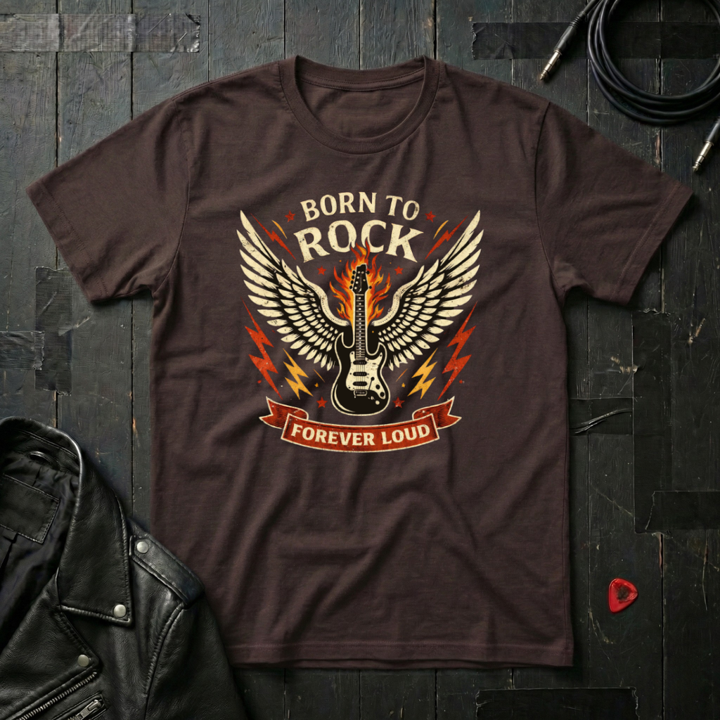 Born To Rock - Forever Loud T-Shirt