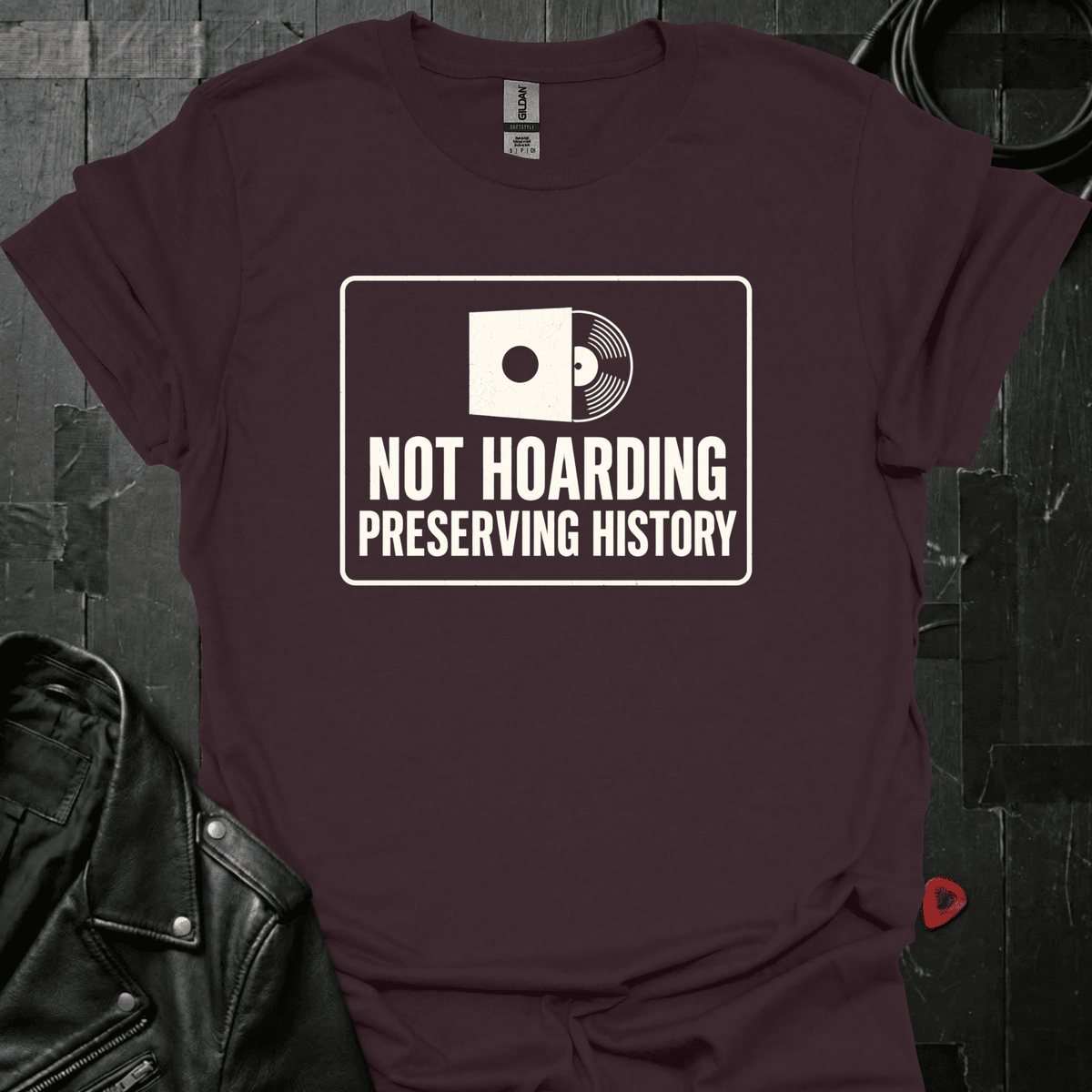 Preserving History T-Shirt - Dark Chocolate - T-Shirt