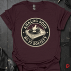 Analog Hi - Fi Society T-Shirt - Dark Chocolate - T-Shirt