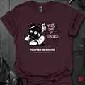 Painted In Sound T-Shirt - Dark Chocolate - T-Shirt