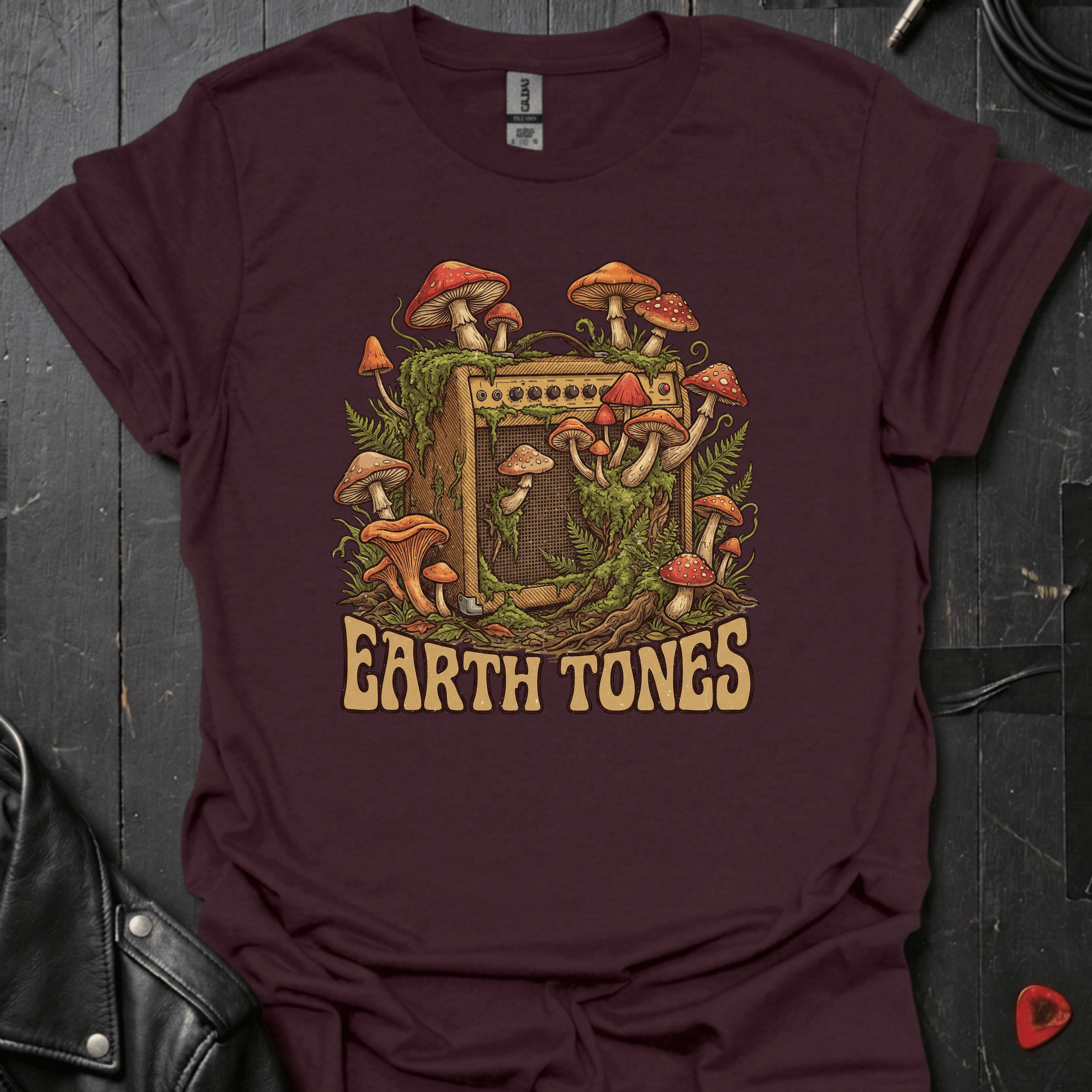 Earth Tones T-Shirt - Dark Chocolate - T-Shirt