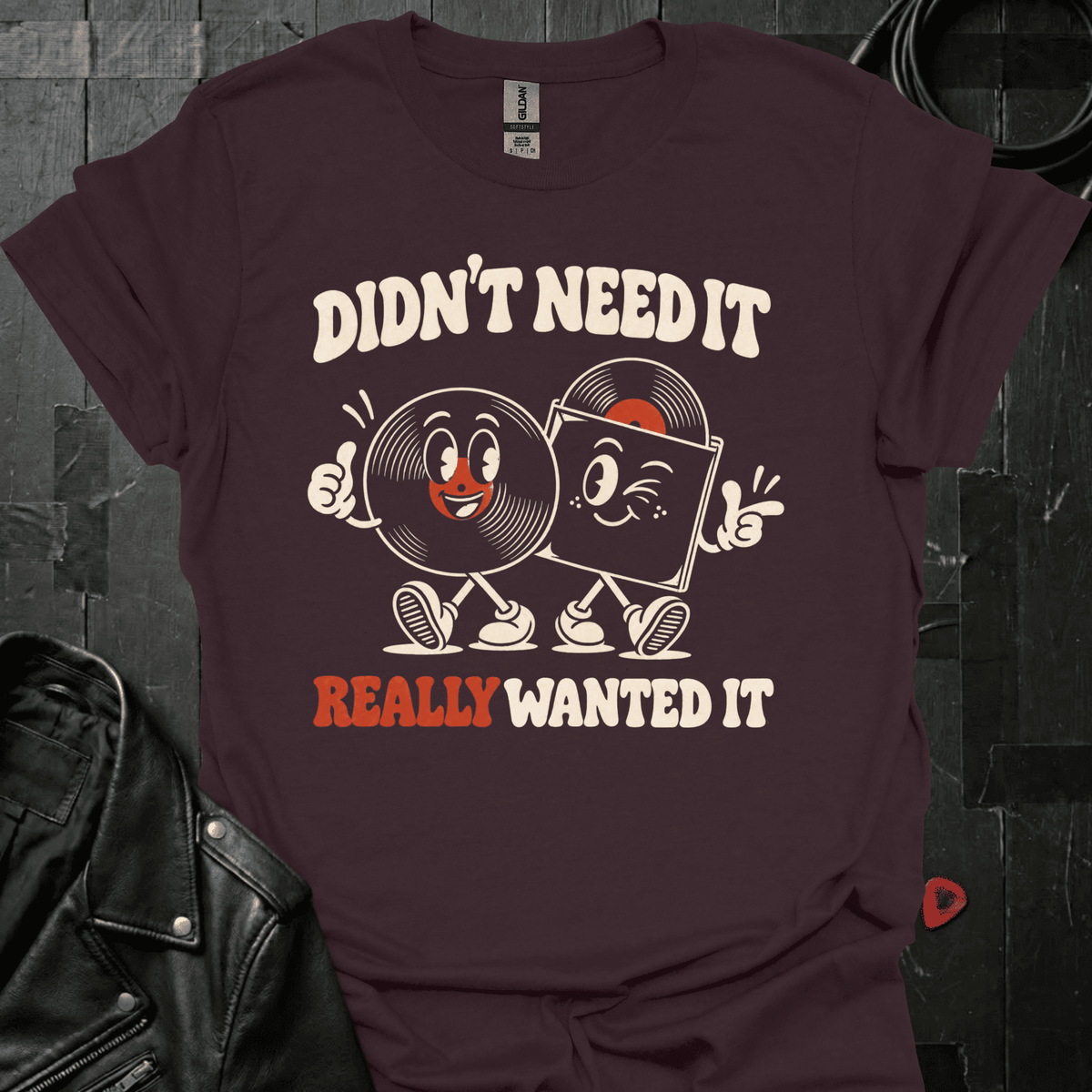 Really Wanted It T-Shirt - Dark Chocolate - T-Shirt