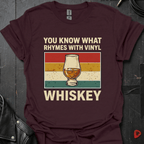Rhymes With Vinyl T-Shirt - Dark Chocolate - T-Shirt
