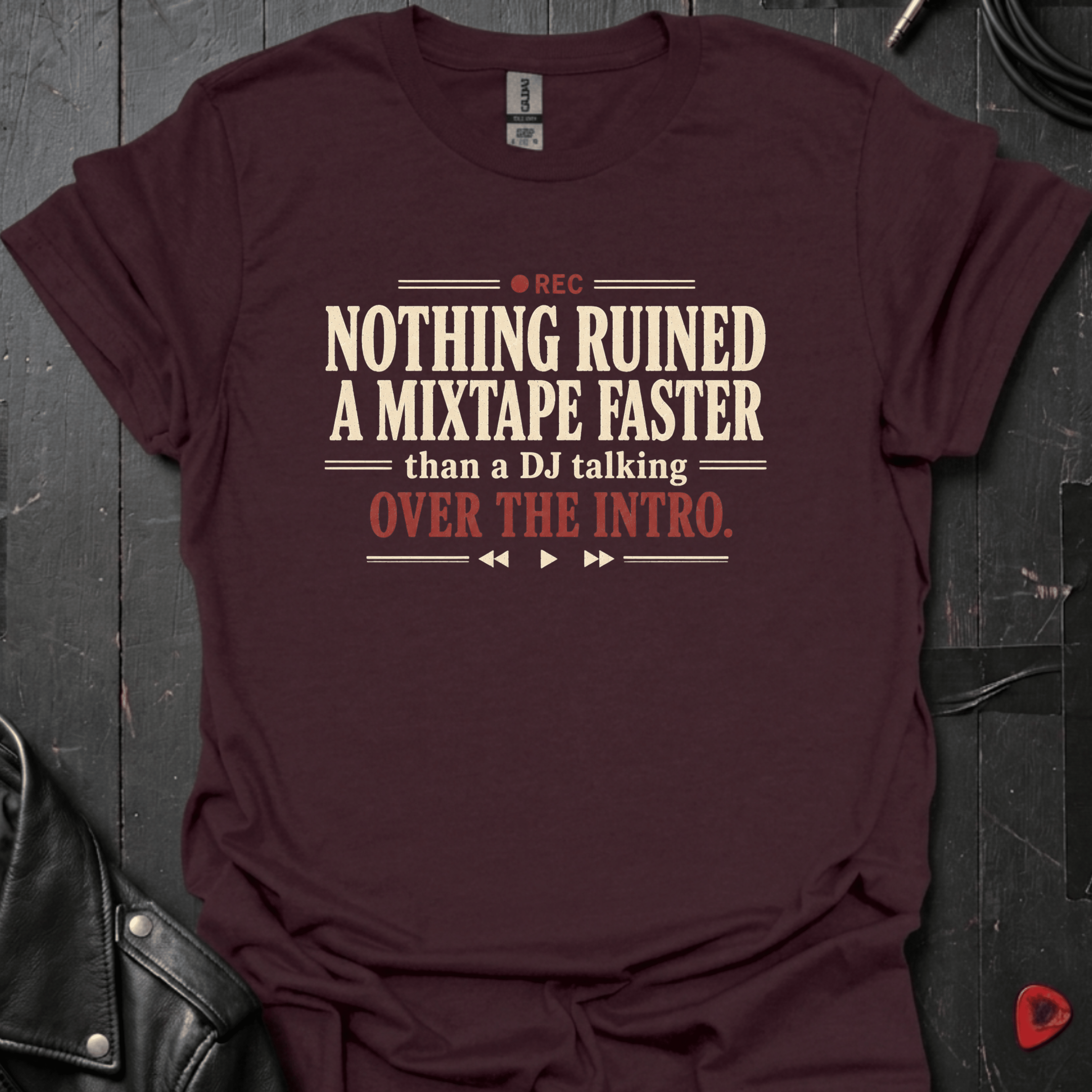 DJ Review T-Shirt - Dark Chocolate - T-Shirt