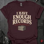 Vinyl Collector Humor T-Shirt - Dark Chocolate - T-Shirt