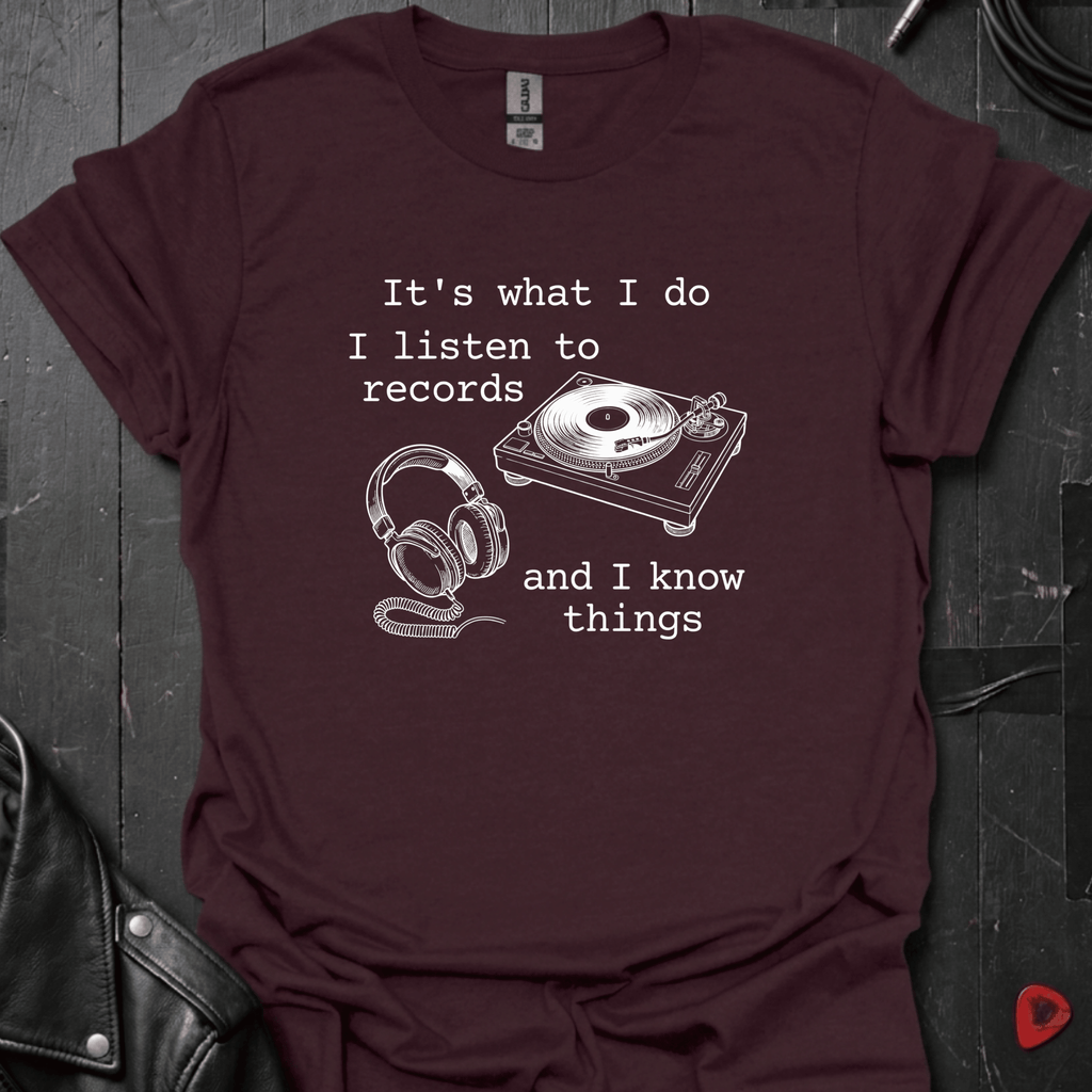 It's What I Do T-Shirt - Black - T-Shirt