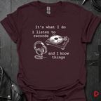 It's What I Do T-Shirt - Black - T-Shirt