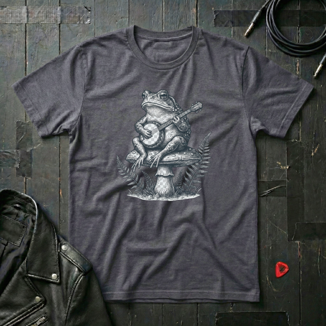 Frog Playing Banjo T-Shirt
