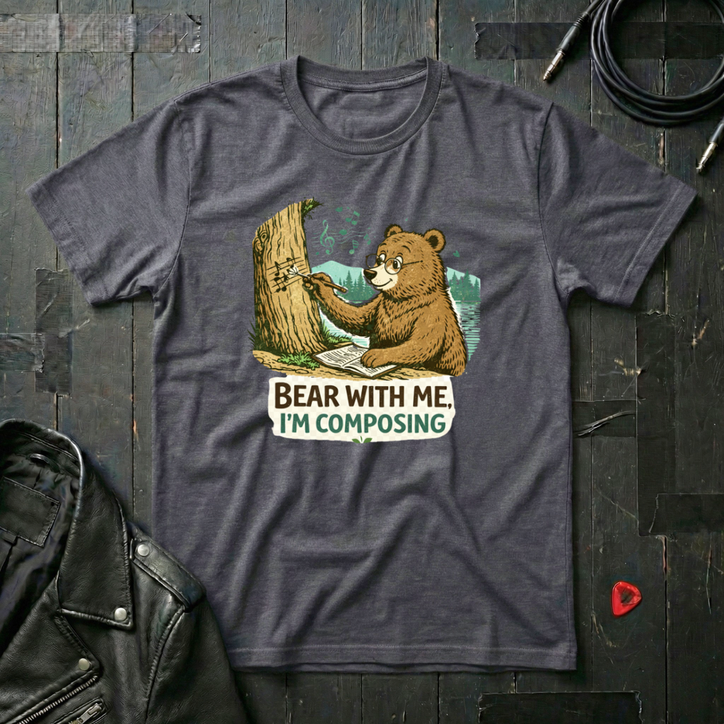 Bear With Me I'm Composing T-Shirt