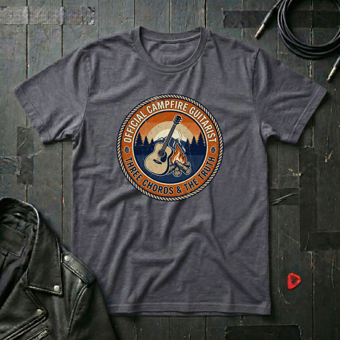 Official Campfire Guitarist T-Shirt