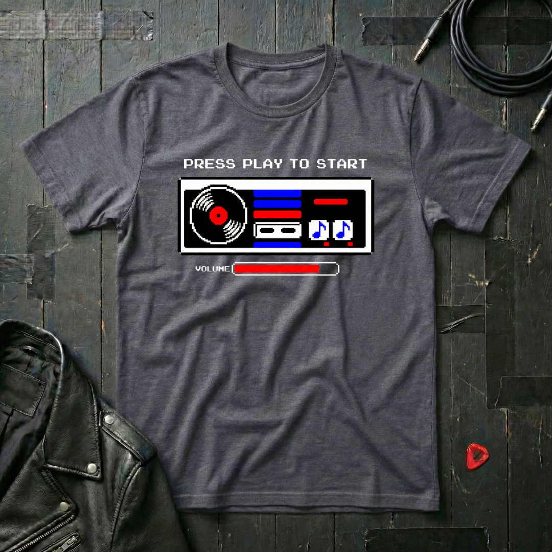 Press Play To Start T-Shirt