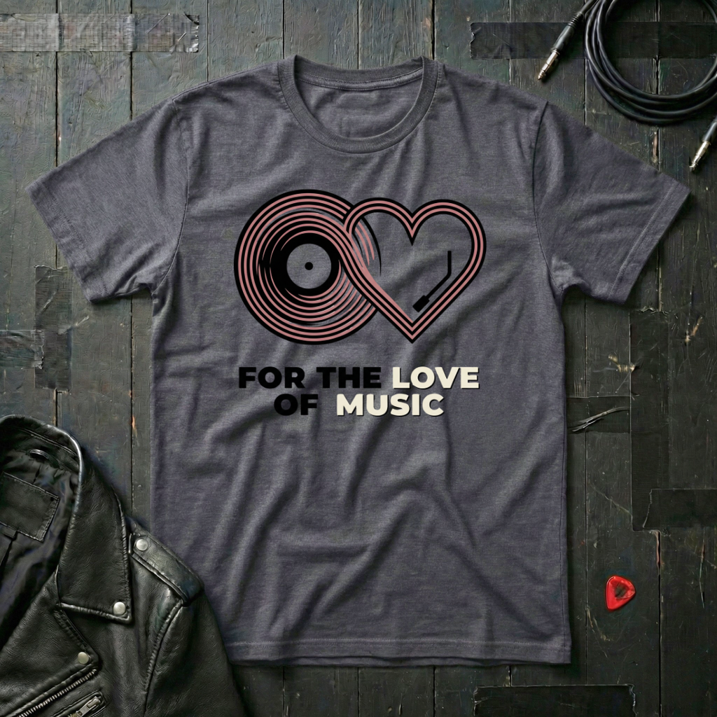 For The Love Of Music T-Shirt