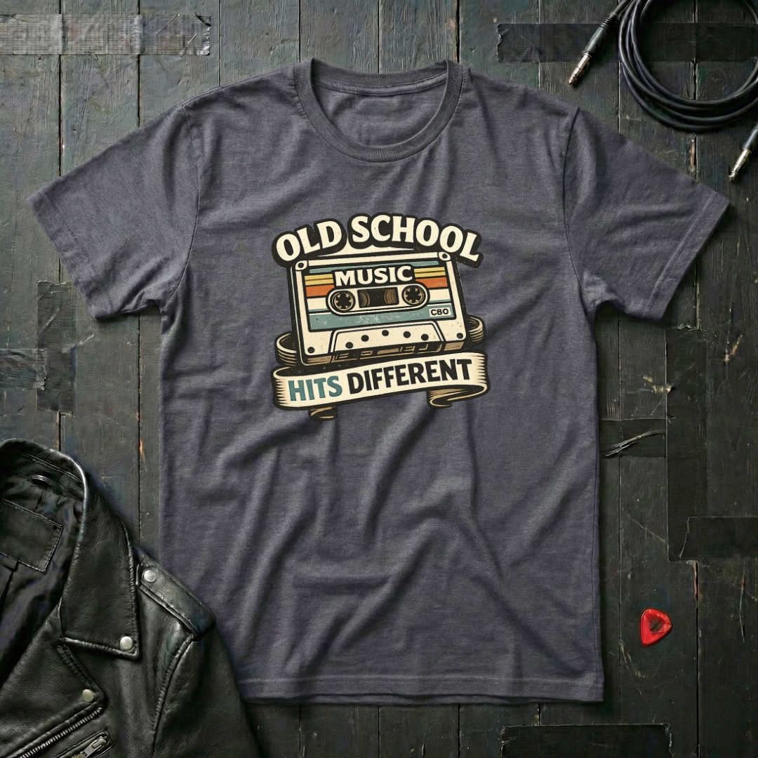 Old School Music Hits Different T-Shirt