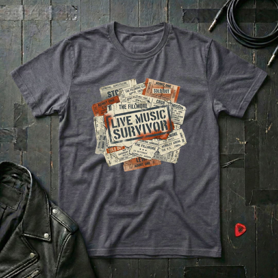 Live Music Survivor T-Shirt