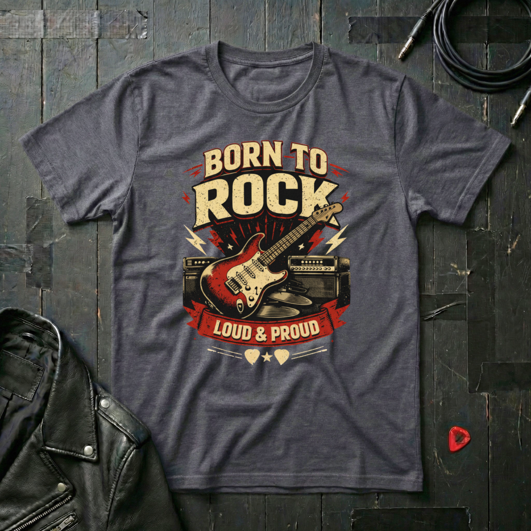Born To Rock Loud & Proud T-Shirt