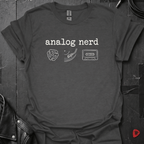 Analog Nerd T-Shirt - Dark Heather - T-Shirt