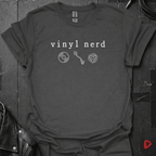 Vinyl Nerd T-Shirt - Dark Heather - T-Shirt